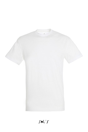 Tee shirt blanc quadri recto et verso