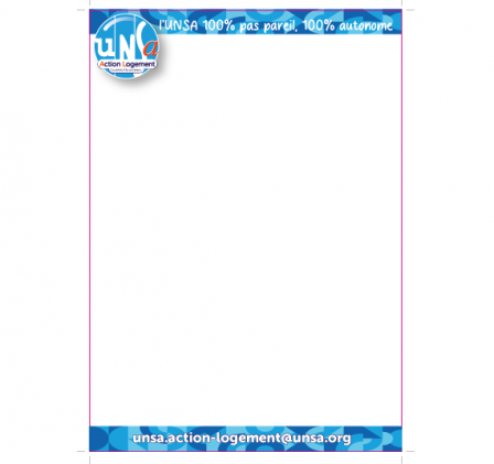 Bloc Note A4 50 feuilles