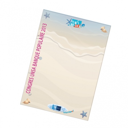 Bloc Note A5 25 Feuilles